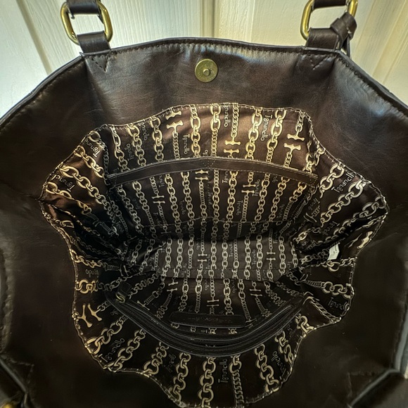 Tignanello Pebbled Italian Leather Purse - Picture 5 of 9